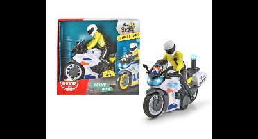 Dickie Toys Politie motor met licht & geluid