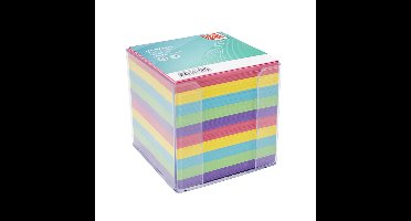 SOHO memokubus met gekleurd papier