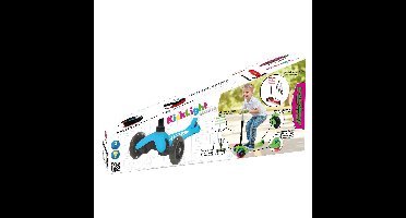 Jamara KickLight Scooter blauw