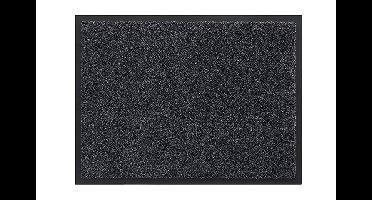 Hamat schoonloopmat briljant antraciet 60x80cm
