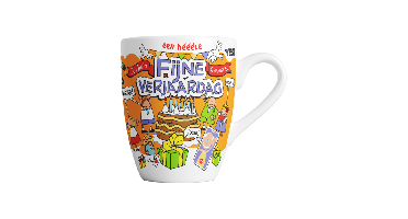 Cartoonmok fijne verjaardag