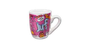 Cartoonmok juf 2