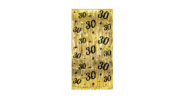 Deurgordijn 30 jaar 200 x 100 cm