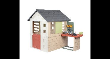 Smoby life natuur speelhuis + werkplaats