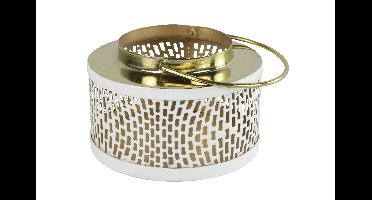 Decostar Countryfield Theelichth Ibiza oranje