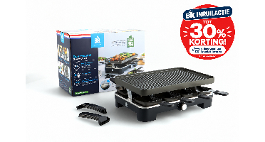 BK connect gourmet raclette 37x25cm