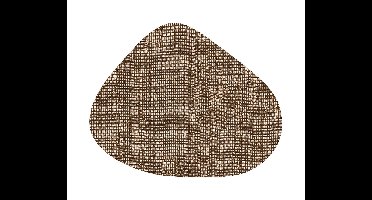 Wicotex Placemat luxx curved chocolade