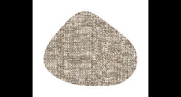 Wicotex placemat luxx curved taupe
