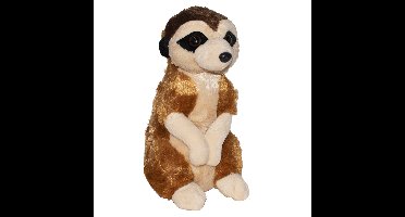 Wild Republic knuffel Stokstaartje - pluche - 30 cm - knuffeldier