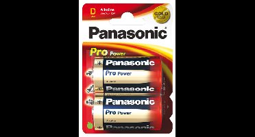 Panasonic Pro Power Alkaline D 2x