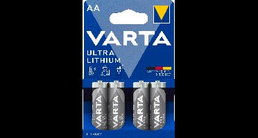 Varta AA lithium 4x