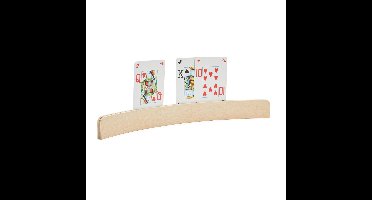 Engelhart Speelkaarthouder - hout - 35 cm