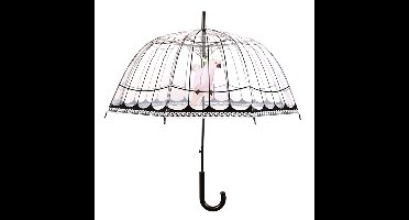Esschert Design Paraplu vogelkooi - transparant - D80 cm - volwassenen