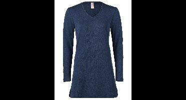 Nachthemd Zijde Wol Engel Natur Kleur Navy blauw Maat 42/44 - Large