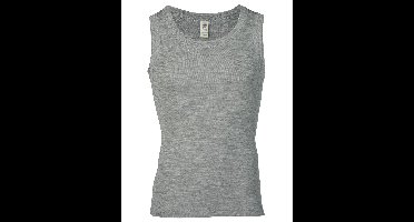 Heren Hemd Zijde Wol Engel Natur Kleur Grijs Maat 50/52 - Large