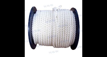 POL1209042020 - WIT BOVENSTE POLYESTER 20 MM (100m)