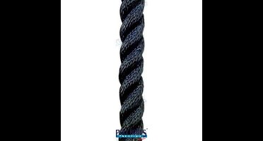 POL1110042120 - ZWART BOVENKANT POLYESTER 20MM. (110M)