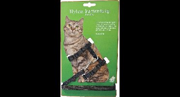 Kattentuig met kliksysteem Zwart