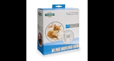 Staywell 400 magnetisch kattenluik Wit