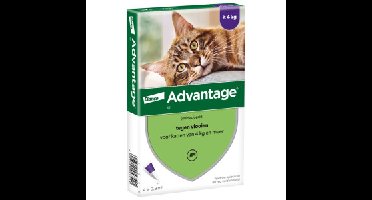 Advantage Nr. 80 Vlooienmiddel (vanaf 4kg) kat 1 verpakking