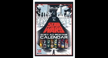 Star Wars Calendar A3 Poster 2027