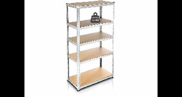 Profeco XL Opbergrek - 180 × 120 × 40 cm - RVS