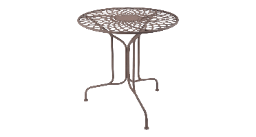 Tafel Metaal rond / Esschert Design