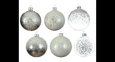 Decoris Kerstbal Glas 8cm
