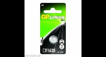 GP knoopcel Lithium batterij 1620