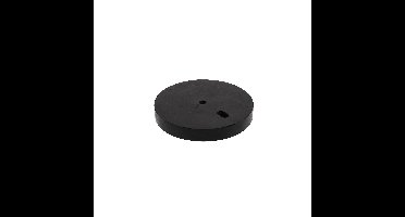 P&E P+E Deurstopper verhogingsschijf ø85mm rubber zwart