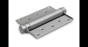 DX IBFM bommer scharnier enkelwerkend 30/100 mm deurdikte 25-30 mm - zilvergrijs