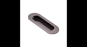 DX DX schuifdeurkom ovaal 120x40mm - brons