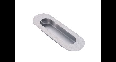 DX DX schuifdeurkom ovaal 120x40mm - RVS