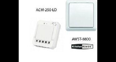 Klikaanklikuit Dimmer inbouwset - AWST-8900 + ACM-LD-250