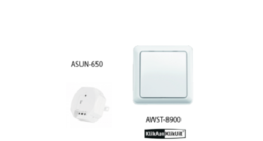 Klikaanklikuit zonwering/rolluik set - AWST-8900 + ASUN-650
