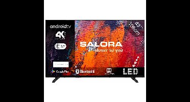 Salora 43UA550 LED TV Zwart