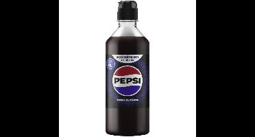 Sodastream Pepsi zero syrup 440ml Waterkan Zwart