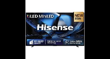 Hisense 100U79SE (2026) MiniLED TV Zwart