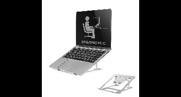 Neomounts NSLS085 Laptopstandaard Zilver