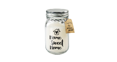 Black&White Geurkaars - Home Sweet Home