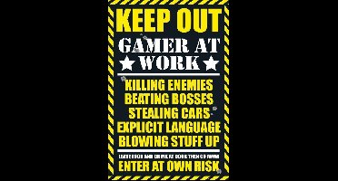Gaming Keep Out - Maxi Poster (751F)