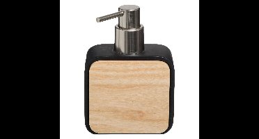 5Five Zeeppompje - zwart - 10 x 15 cm - 200 ml - bamboe