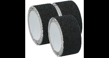 Black & Decker Antisliptape - 3x - zwart - 50mm x 3m - voor binnen/buiten