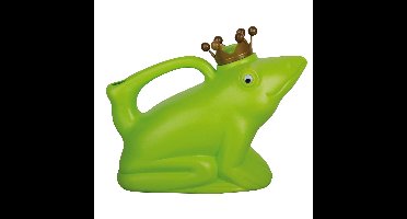 Esschert Design Gieter - Kikker met kroon - groen - 1,7 liter