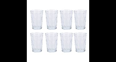 Excellent Houseware luxe drink glazen - 8x - 200ml