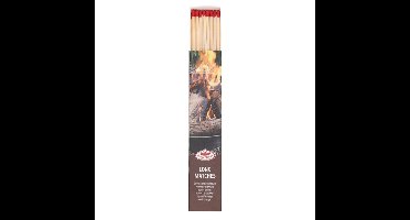 Fancy Flames BBQ/Barbecue lucifers - 10x - lange lucifers - 21 cm