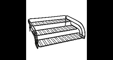 Gerimport opbergrekje/kruidenrekje - 3 laags - multifunctioneel