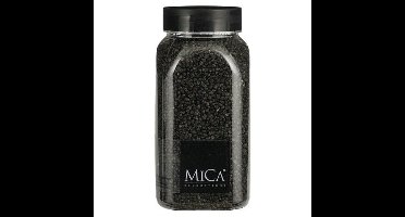 Mica Decorations decoratie stenen - 650ml - antraciet