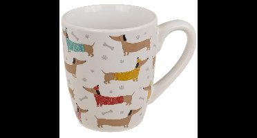 Out of the Blue Cadeau mok teckel / honden - 350 ml