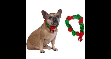 Sandy Honden halsband Kerst met belletje